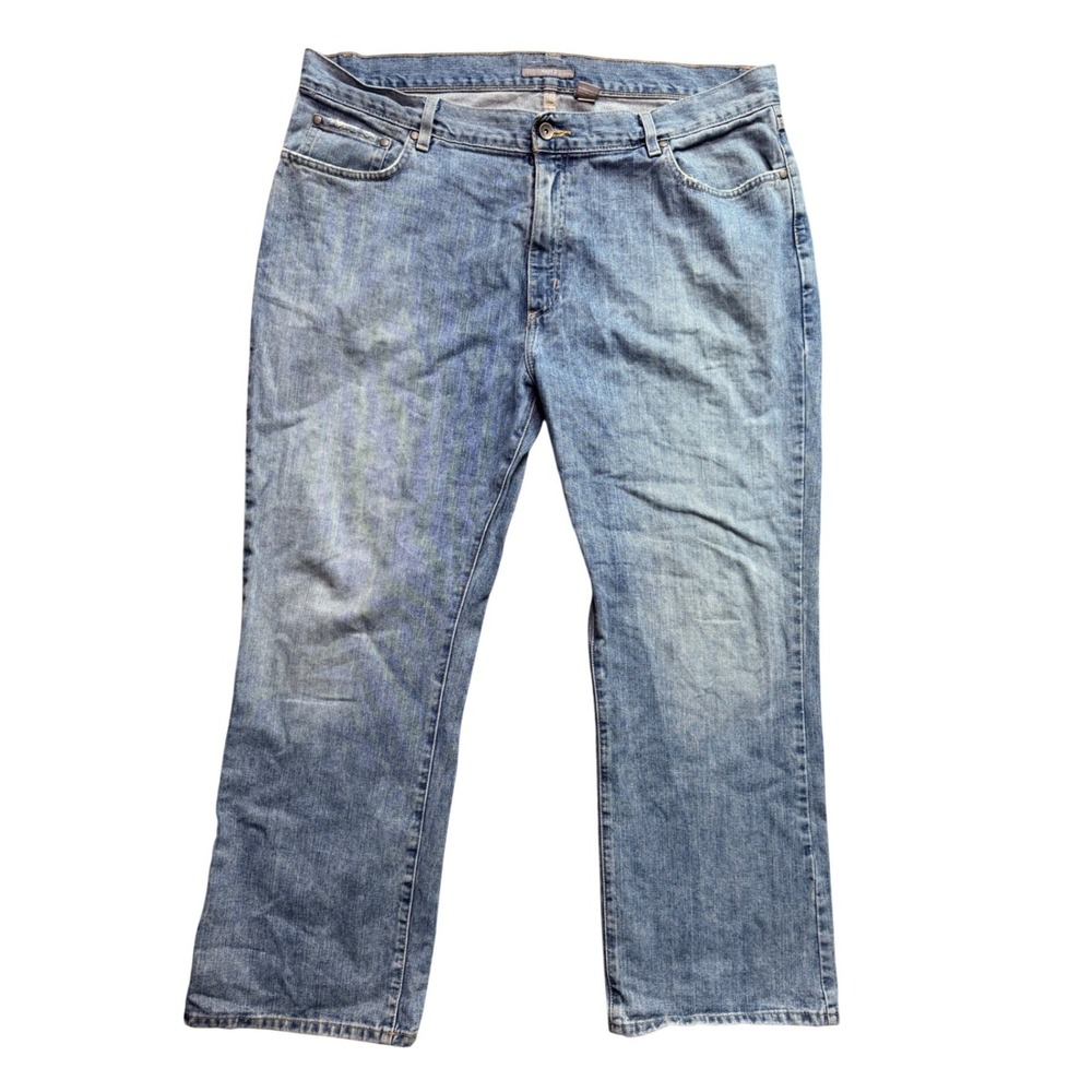 Apt. 9 Jeans Mens 40x30 Straight Leg Blue Light Wash Denim EUC
